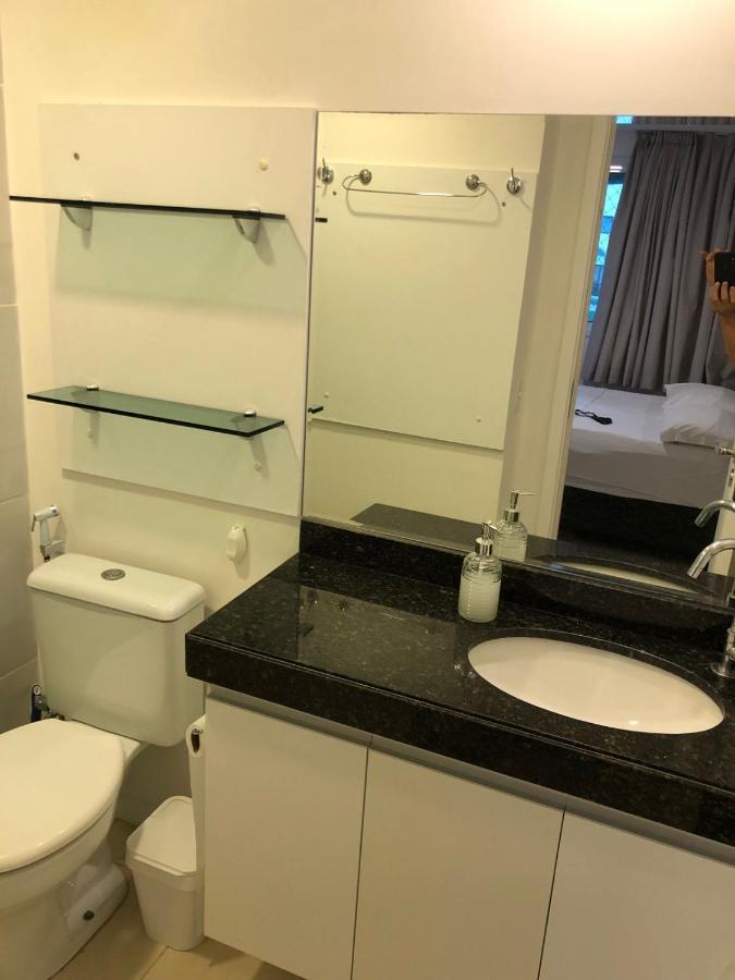 Apartmento Com Vista Para O Mar Em Ponta Negra Natal Bagian luar foto