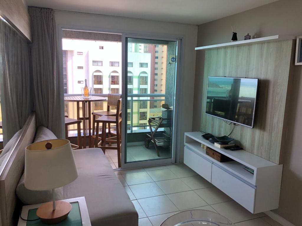 Apartmento Com Vista Para O Mar Em Ponta Negra Natal Bagian luar foto