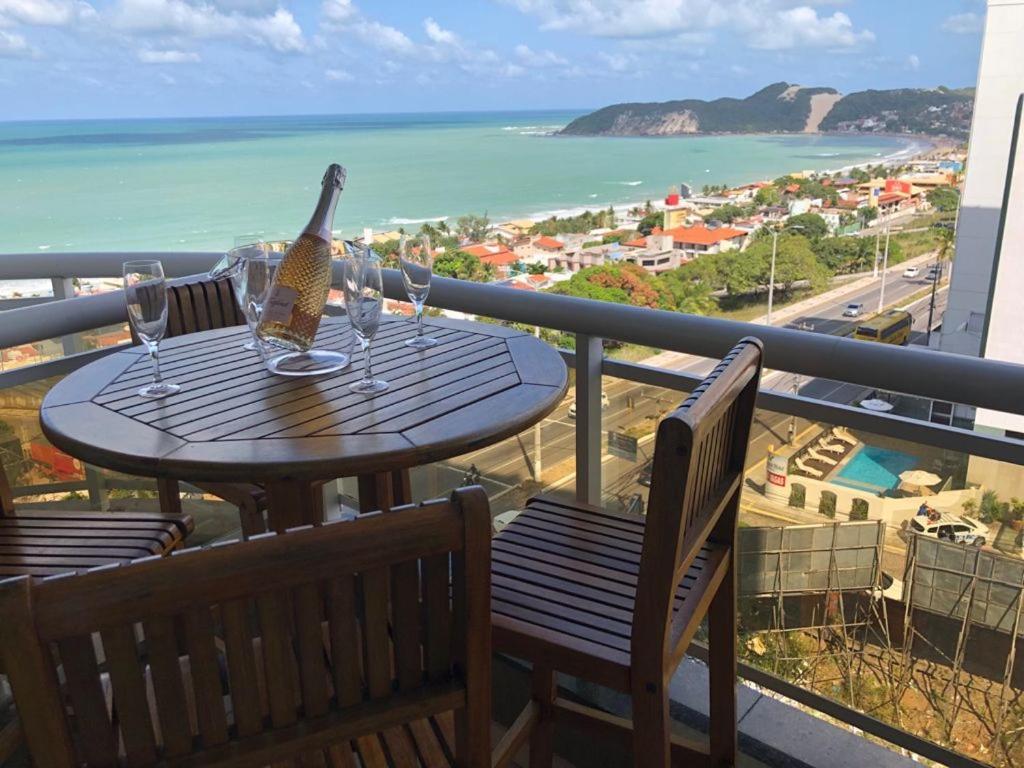 Apartmento Com Vista Para O Mar Em Ponta Negra Natal Bagian luar foto