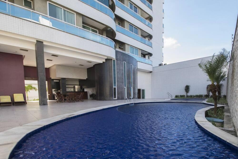Apartmento Com Vista Para O Mar Em Ponta Negra Natal Bagian luar foto